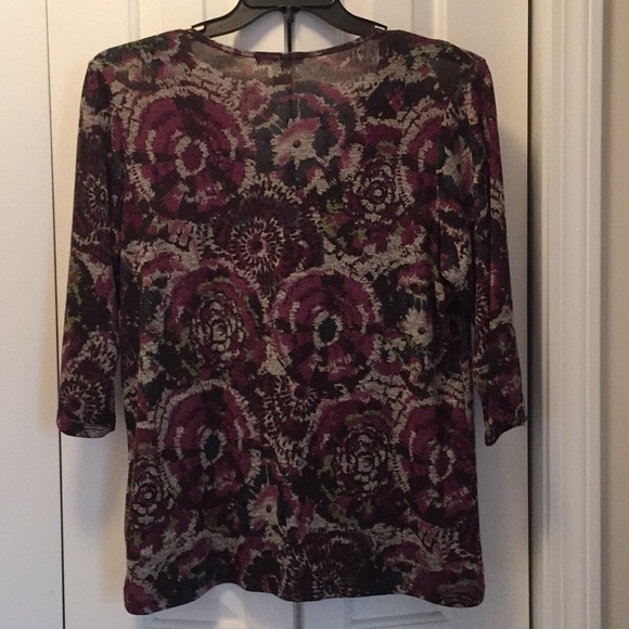 Dress Barn multi colored top - Picture 2 of 6